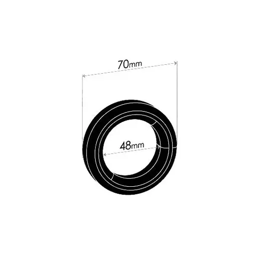 Redback Exhaust Rubber for Volvo 140 (08/1966 - 07/1985), 260 (08/1966 product image