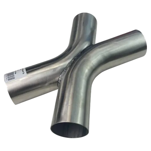 X Pipe Twin 2 5 304 Fabricated X Pipe product image