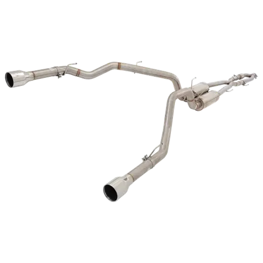 Xforce CAT Back Exhaust for Dodge RAM 1500 DS 5 7L Hemi Twin 2 5 to Twin 3 Stain product image