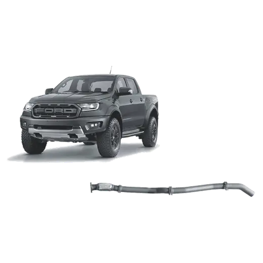 Redback Extreme Duty Straight Piped Resonator (Offset/Offset,) product image
