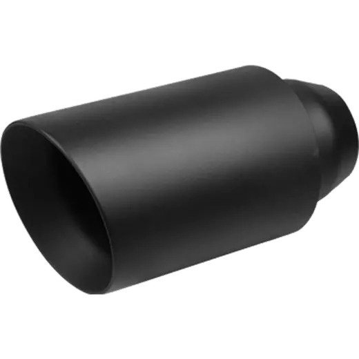 Redback Exhaust Tip 2.5" Inlet 3" Outlet double wall Matte Black product image