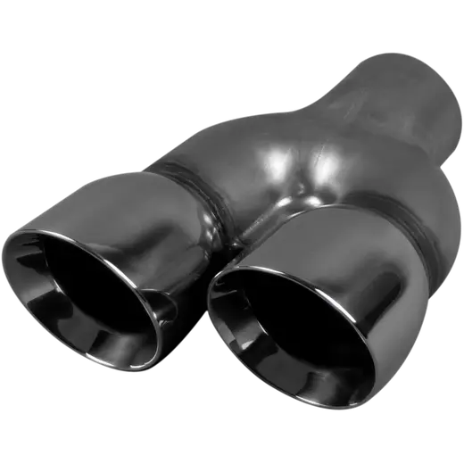 VE Commodore - Right, In 63mm(2-1/2"), Out 76mm(3")x2, Stainless product image